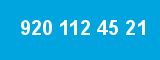 920 112 45 21 920 112 45 21